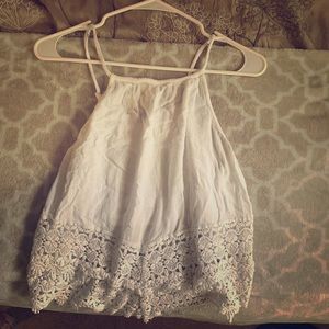 Super cute Charlotte Russe tank/crop top.